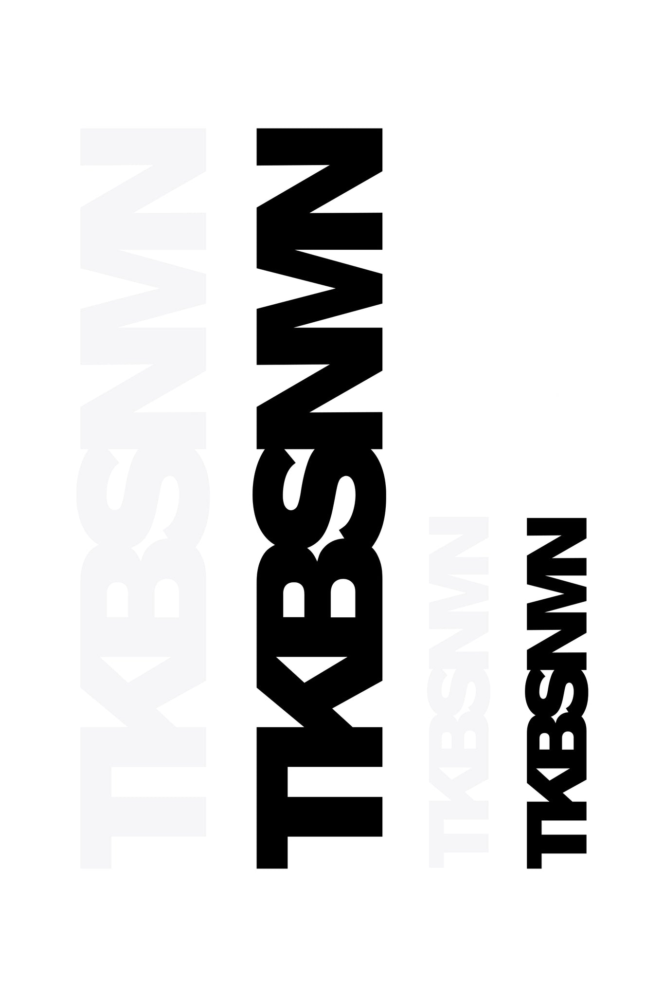 TKBSNMN Classic Logotype Decal