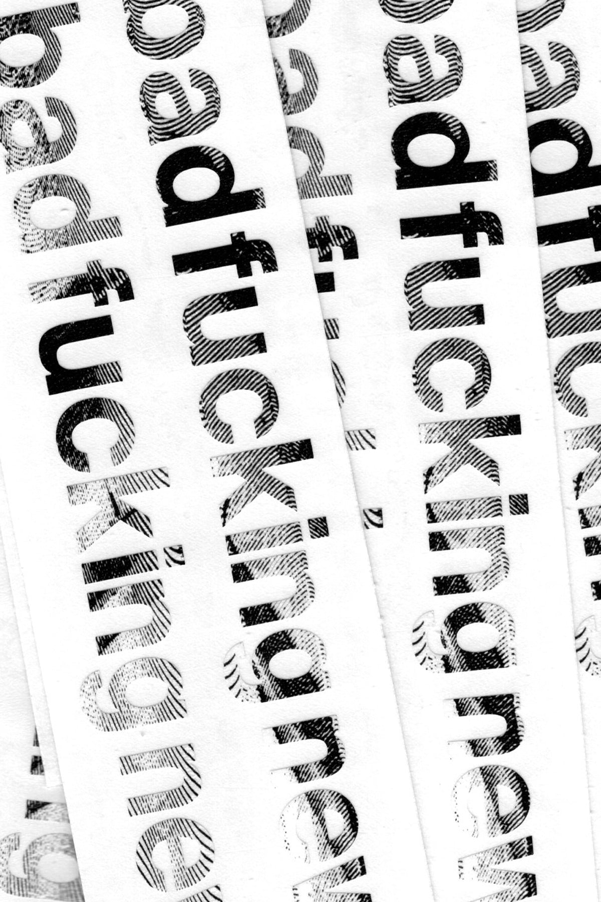 Bad Fucking News Glitch, 2 Pack