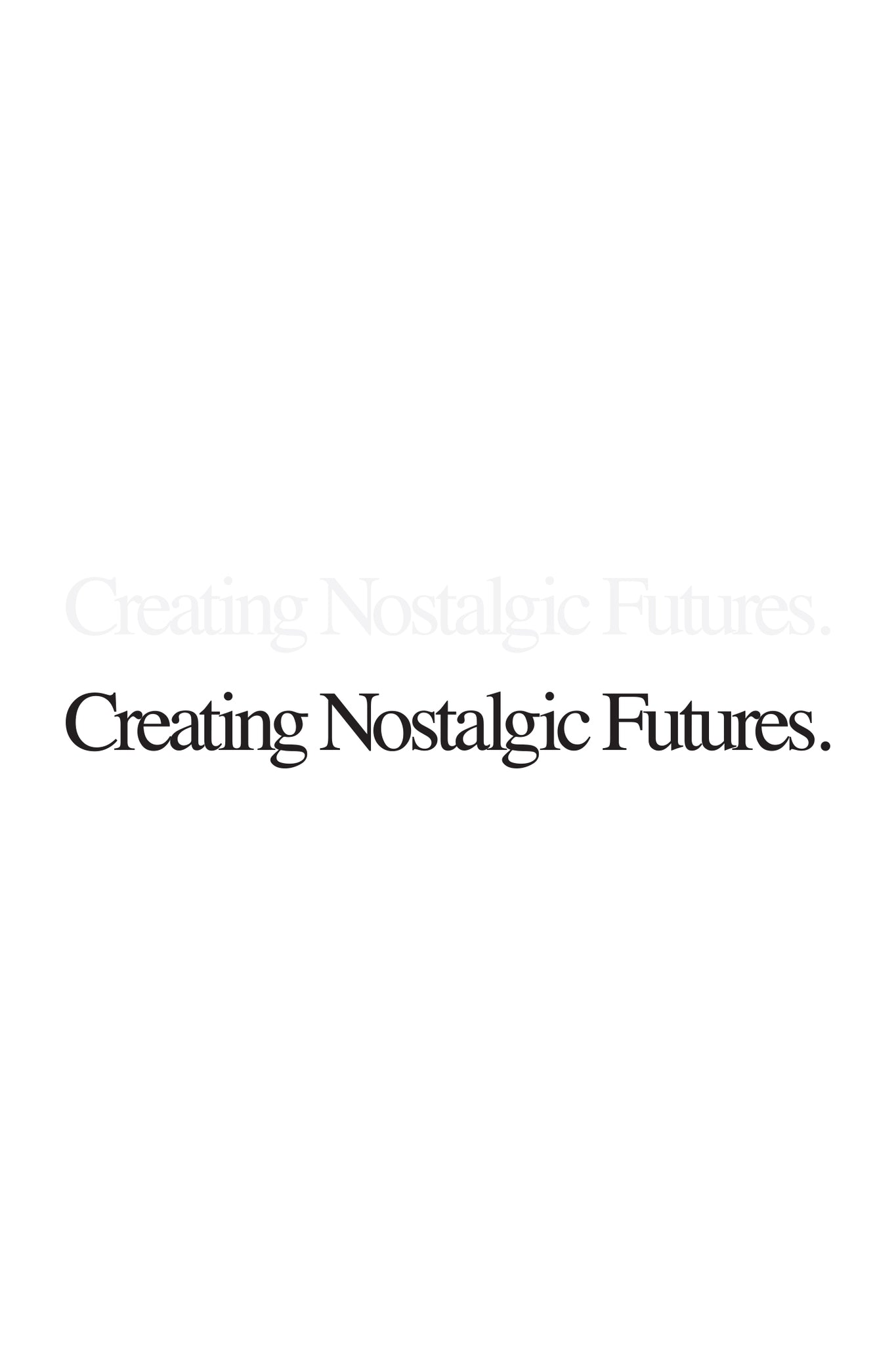 Creating Nostalgic Futures Transfer Decal