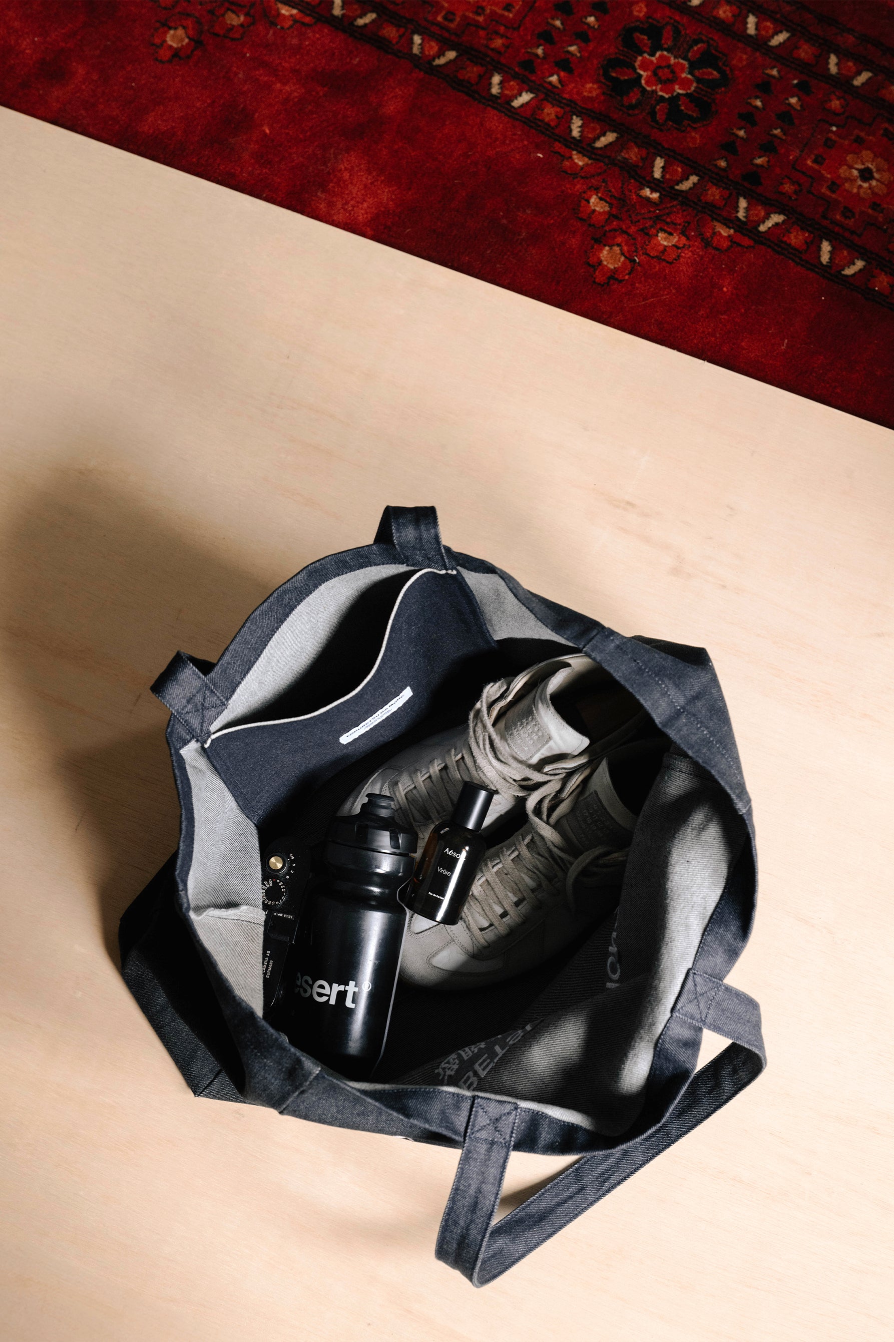 Logotype Heavyweight Selvedge Denim Tote – Tokubetsu Na Mono