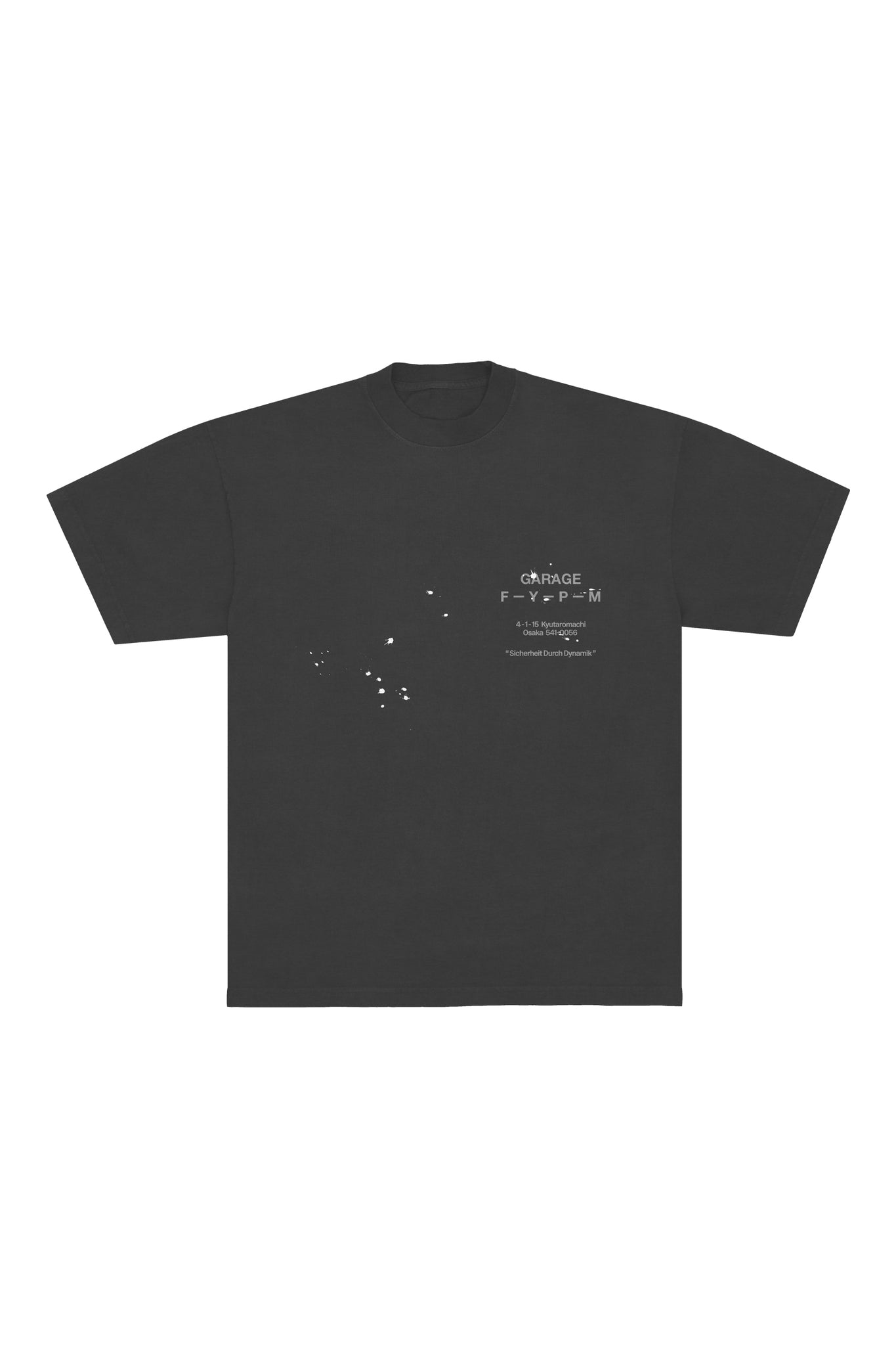 FYPM - Garage 'Splatter' Tee Sumi