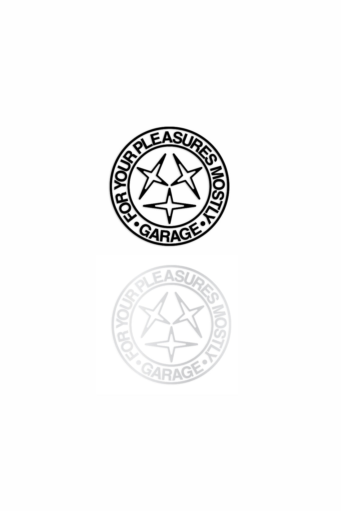 Garage FYPM Tri-Star Roundel Transfer Decal