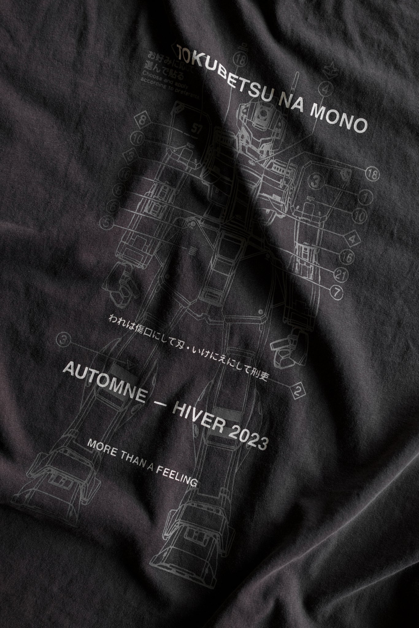 Humaniform AW23 Tee PD Black