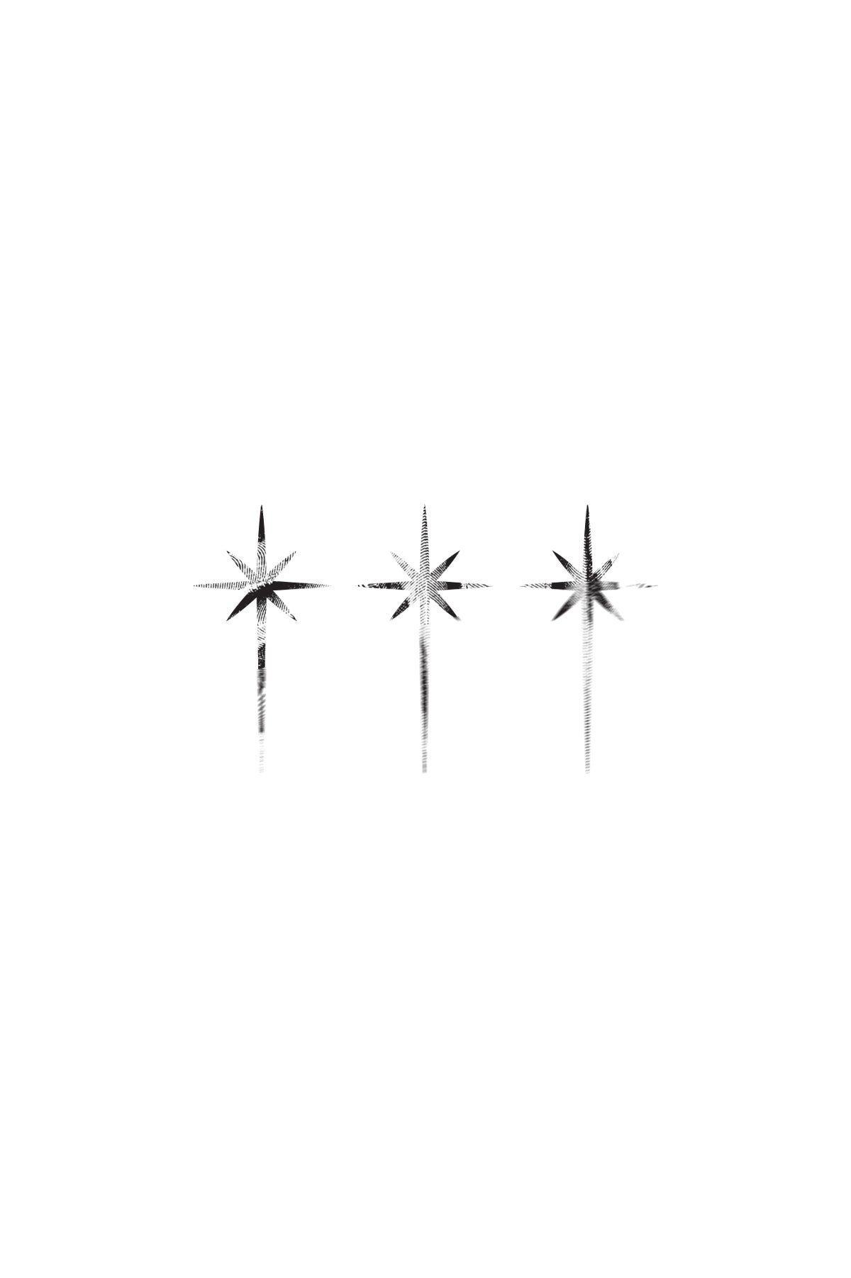 Piercer Glitch Transfer Decal , 3 Pack