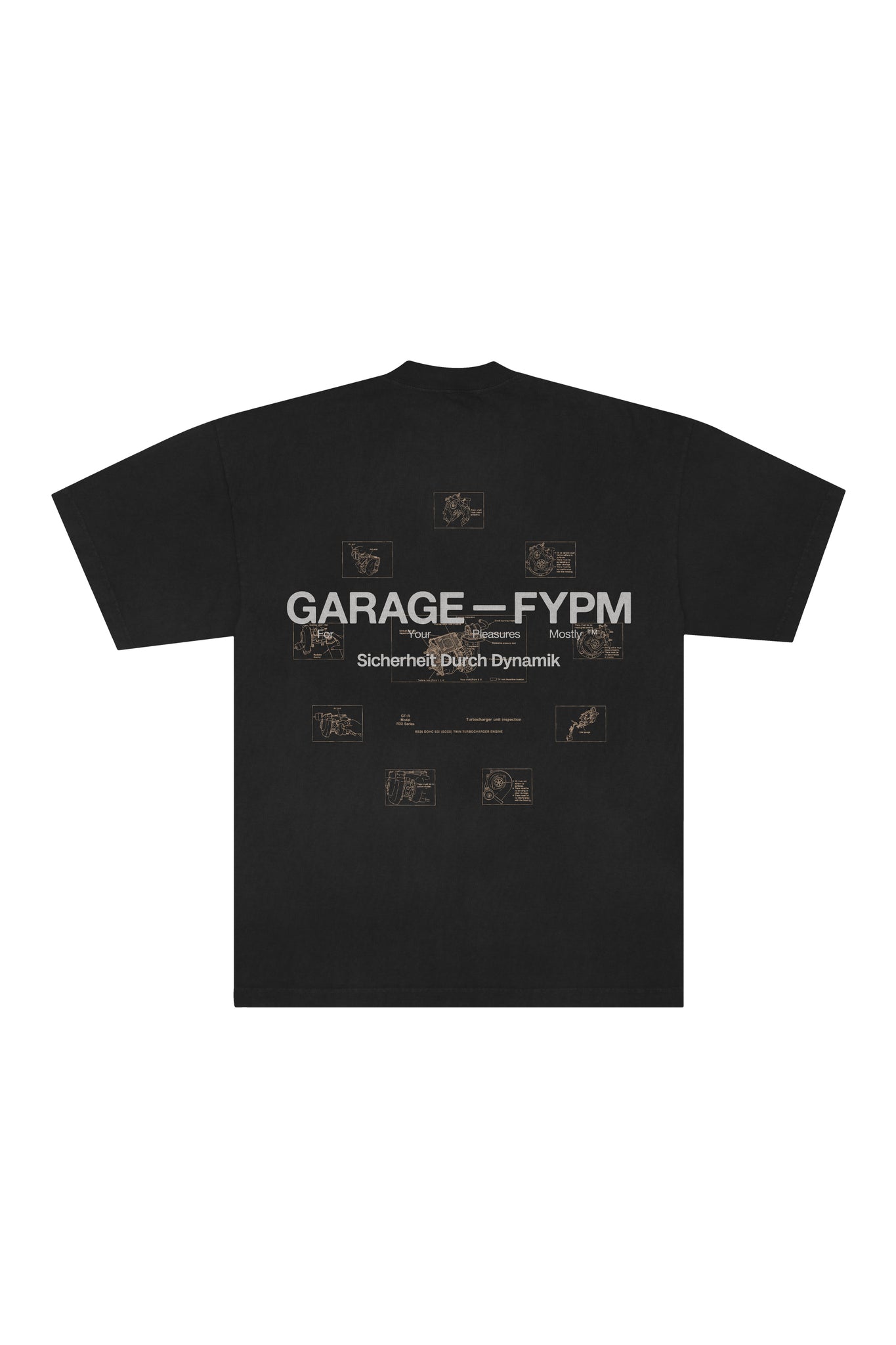 FYPM - Garage R32 Tee Black