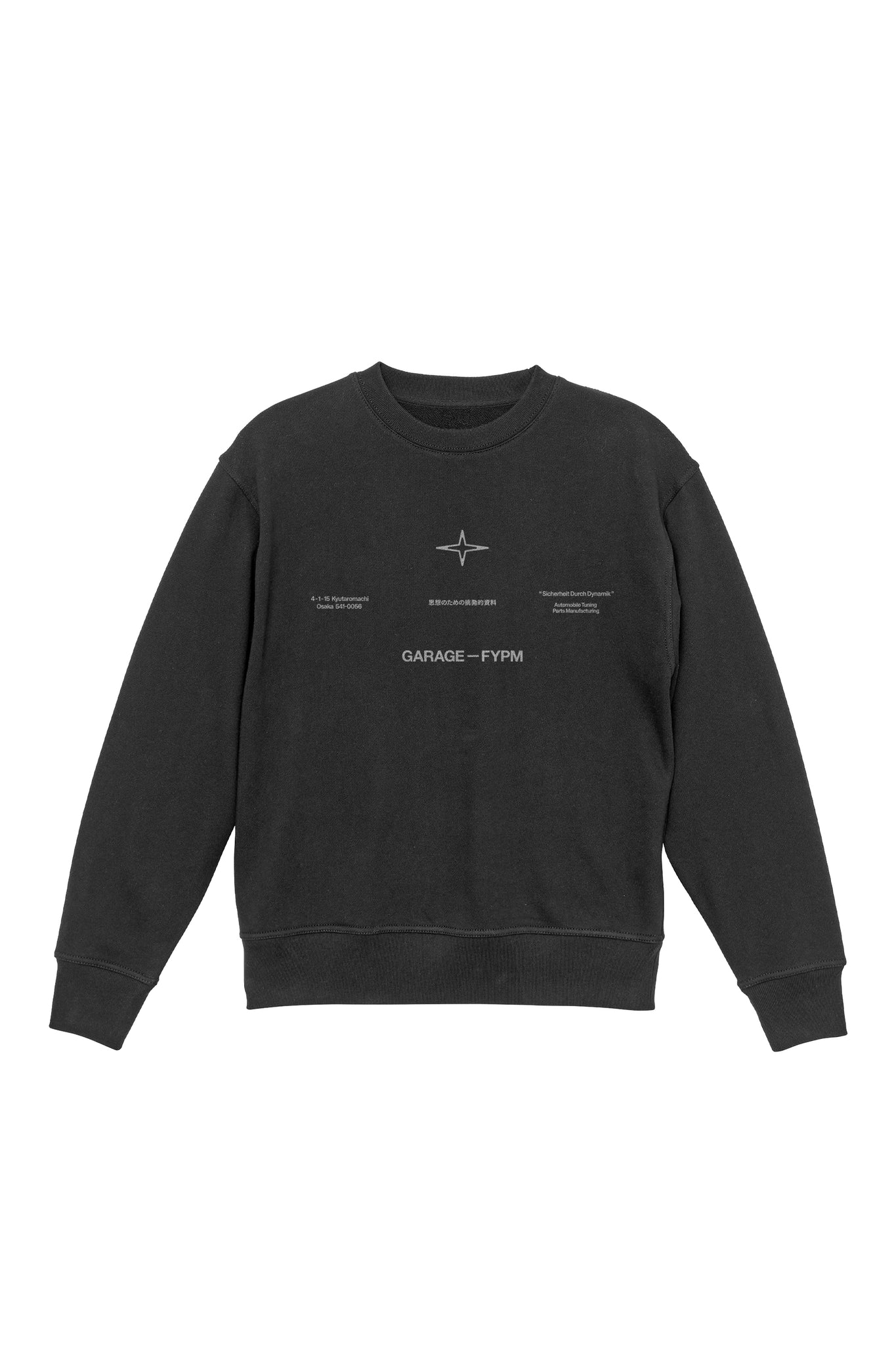 FYPM - Garage Heavy Weight Sweater Slate