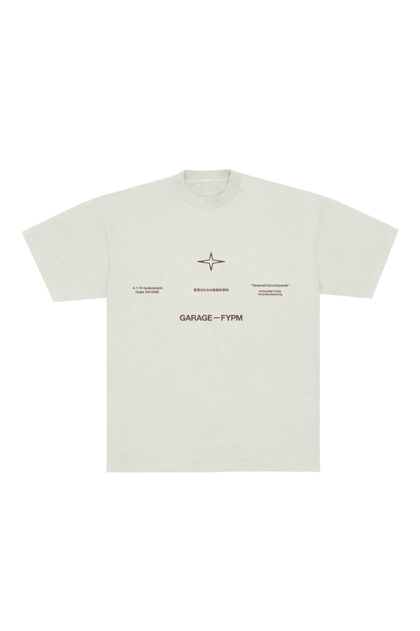 FYPM - Garage R32 Tee Cream