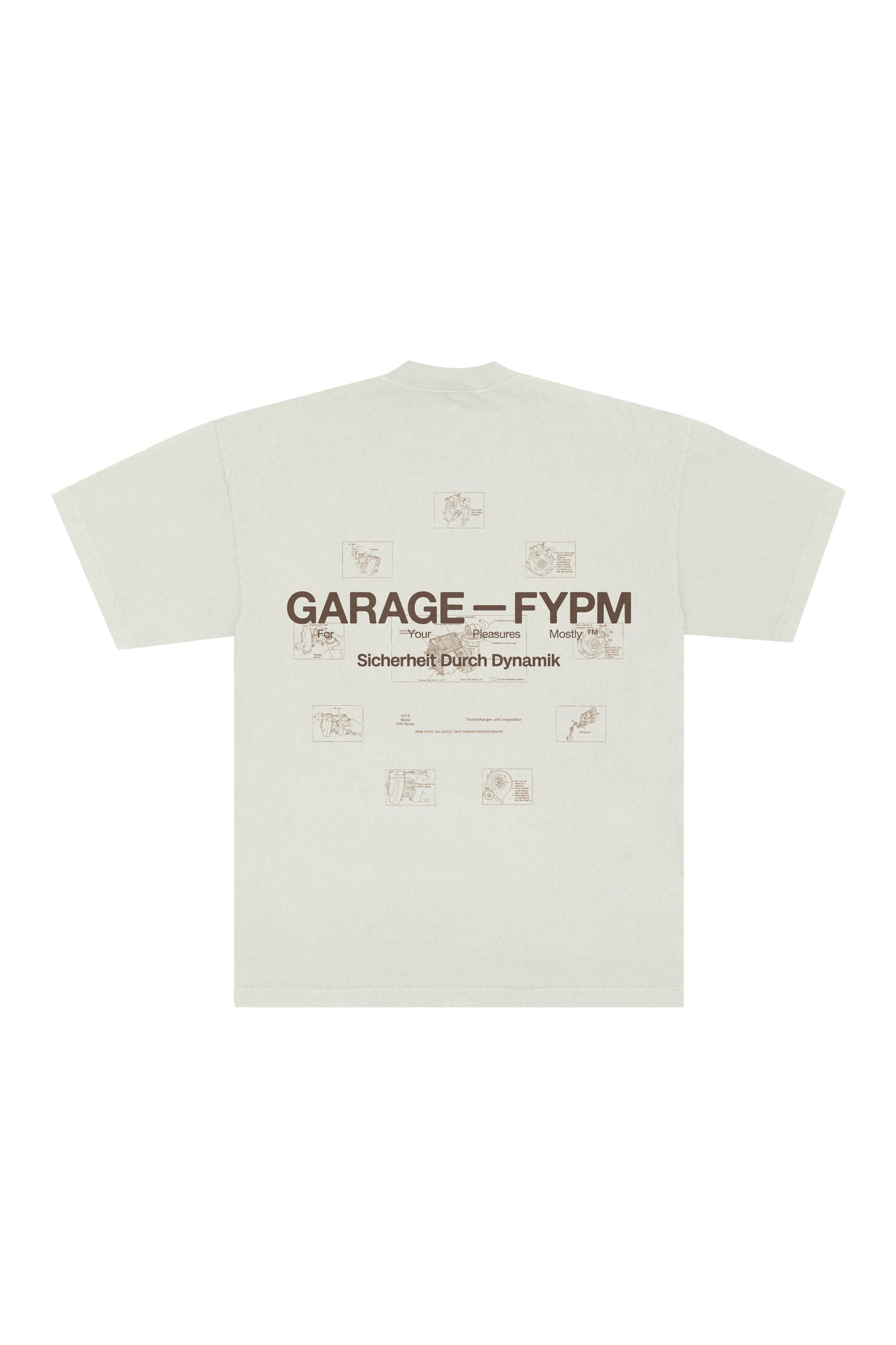 FYPM - Garage R32 Tee Cream