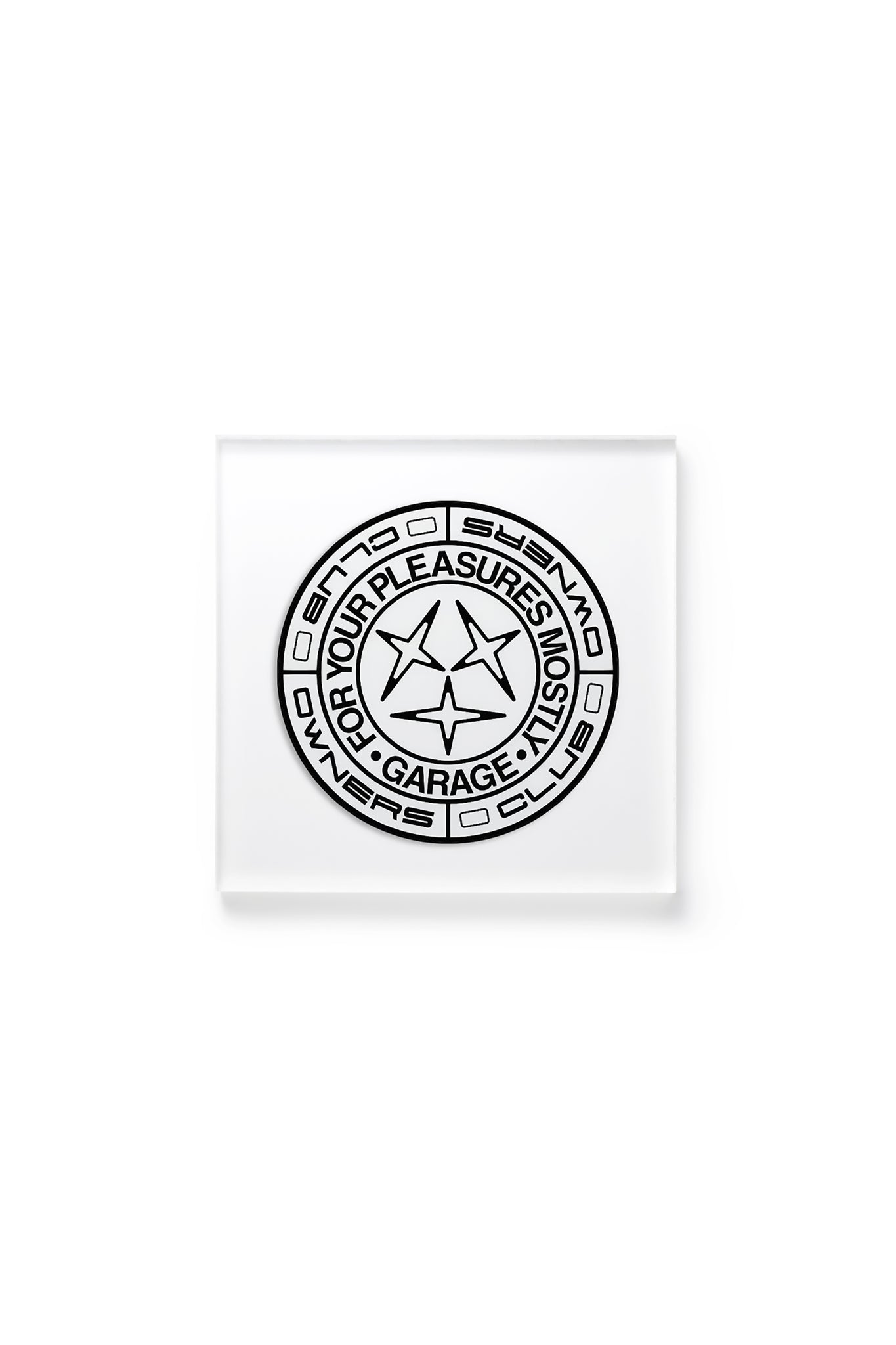 FYPM Owners Club Roundel Window Decal